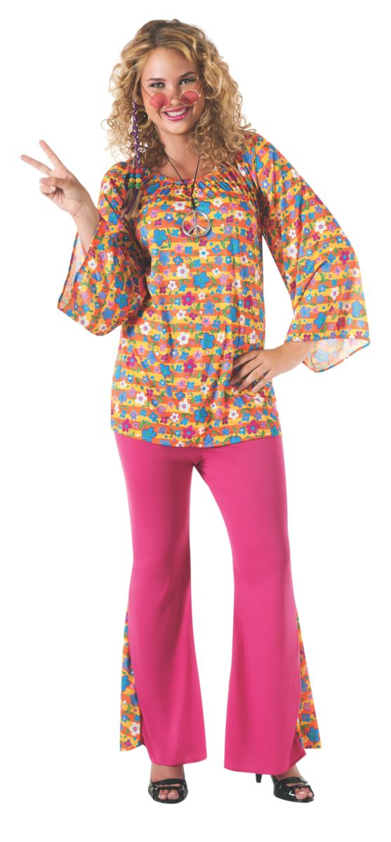 Big Mama Groovy Hippie Costume