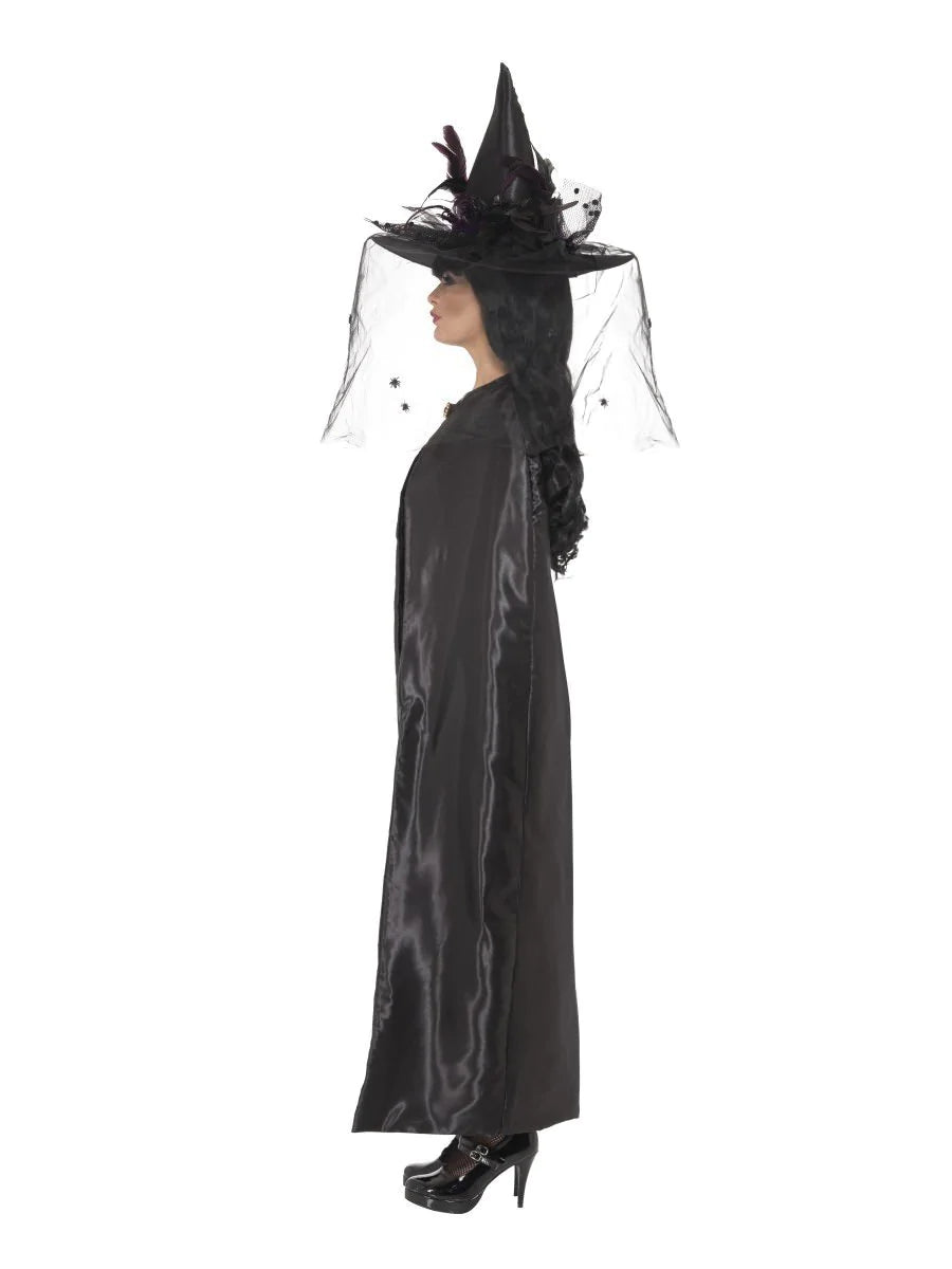 Deluxe Witches Cape - Black