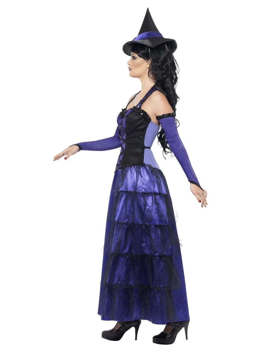 Glamorous Witch Costume (Includes Glovettes and Hat)