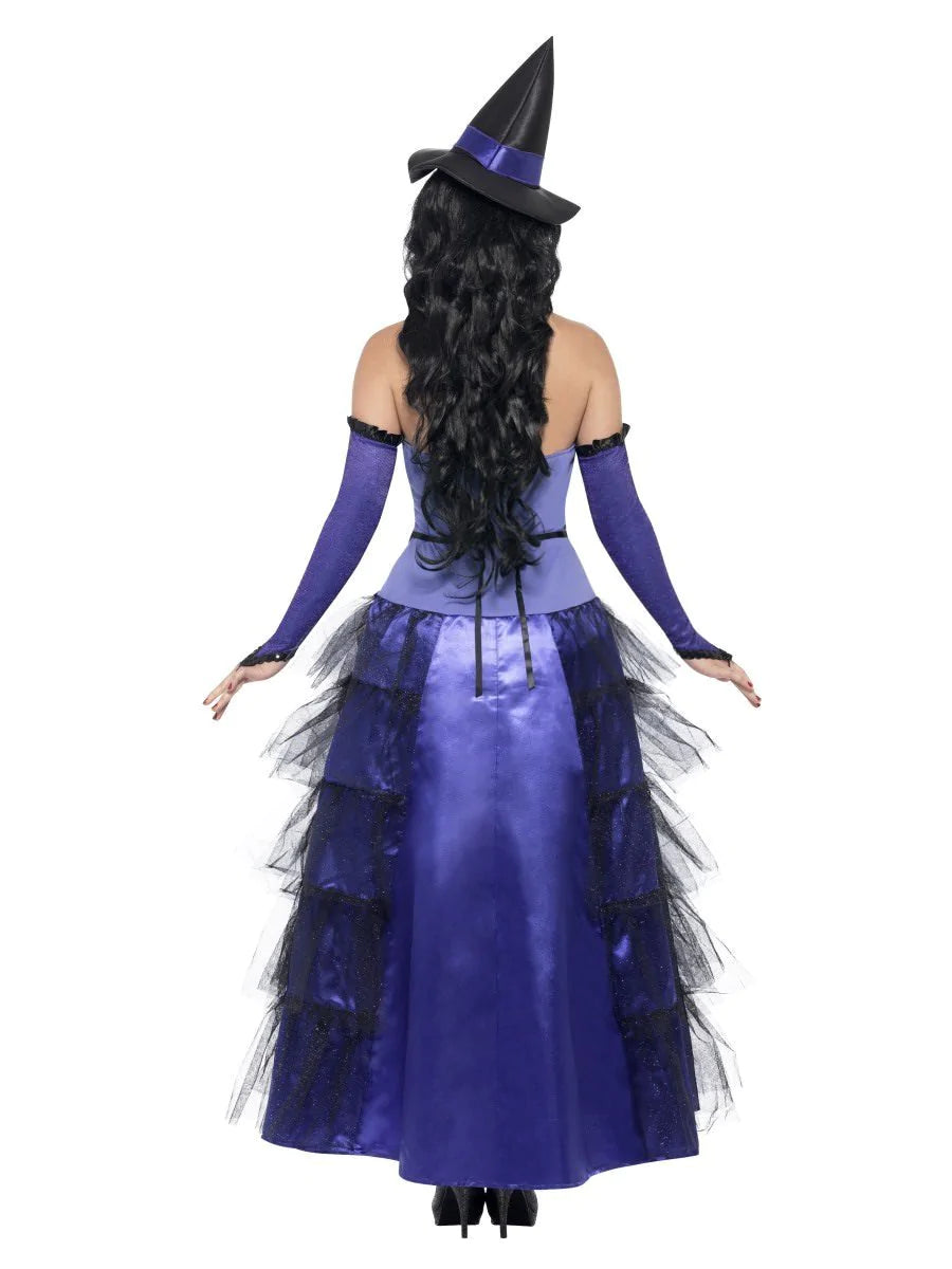 Glamorous Witch Costume (Includes Glovettes and Hat)